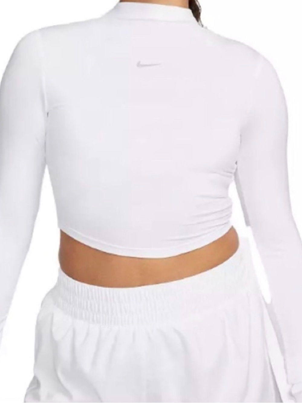 Nike Dri-FIT One Luxe Long-Sleeve Cropped Top